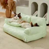All Seasons Pet Bed Stable Shape Pet Bed Pet Sofa Bed Ice Silk Set for Small Medium Dogs Cats Summer Sleeping Comfort for Furry 2