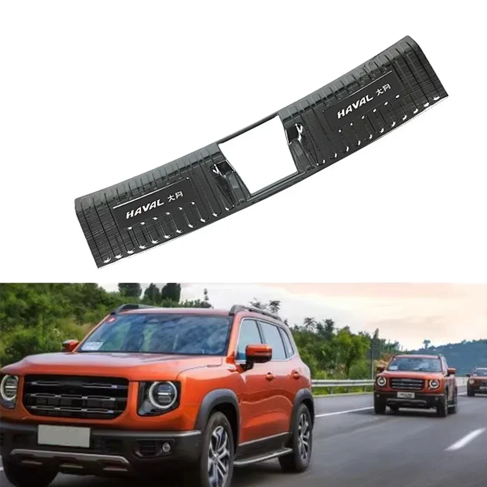 

Car Stickers Stainless Steel Trunk Protection Rear Bumper Interior For Haval Dargo 2021-2023 Door Sill Trim Styling Accessories