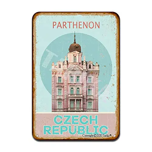 

Czech Republicprague Iron Poster Painting Tin Sign Vintage Wall Decor for Cafe Bar Pub Home Beer Decoration Crafts