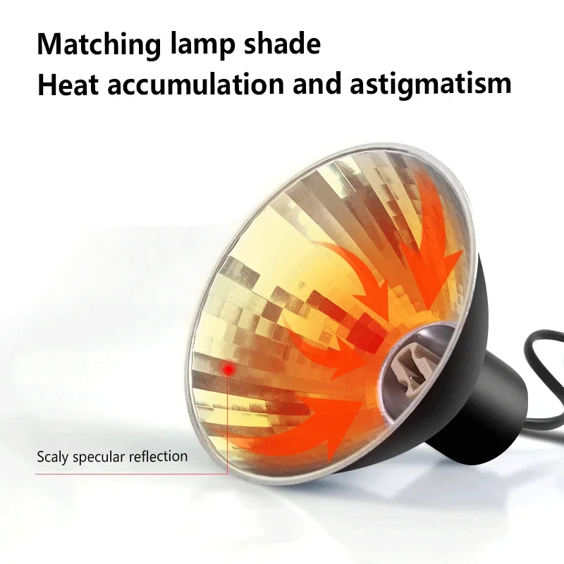 UVA+UVB Full Spectrum Heating Lamp Reptiles Box Turtle Sunbathing Lamps Amphibian Breeding Box Accessories Reptile Heating Lamp