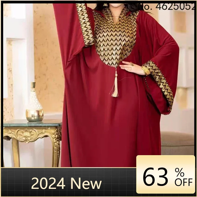 

dress Dubai Luxury Evening Dresses Women Abaya Dubai Turkey Islam Kaftan Muslim African Hooded Dress Robe Djellaba Femme