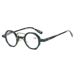 Vintage Lightweight Unisex Eyewear Frame - +400 (Blue)
