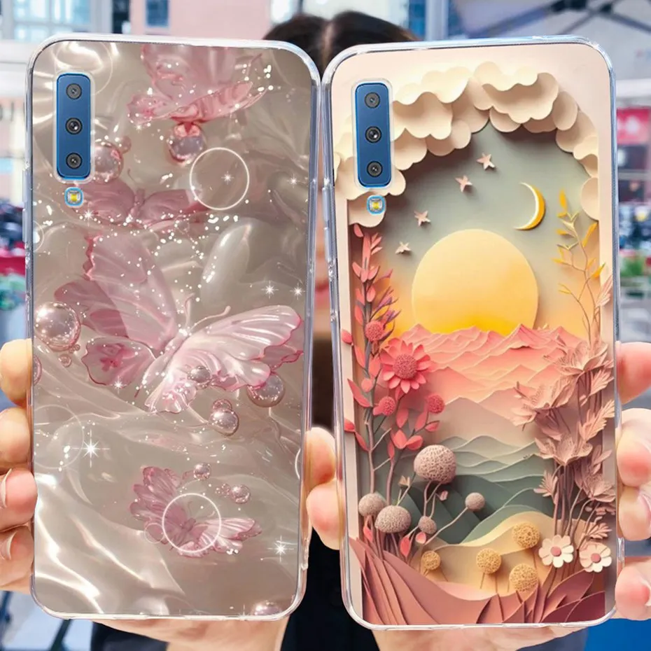 Lovely Printed Soft Silicone TPU Phone Case Cover