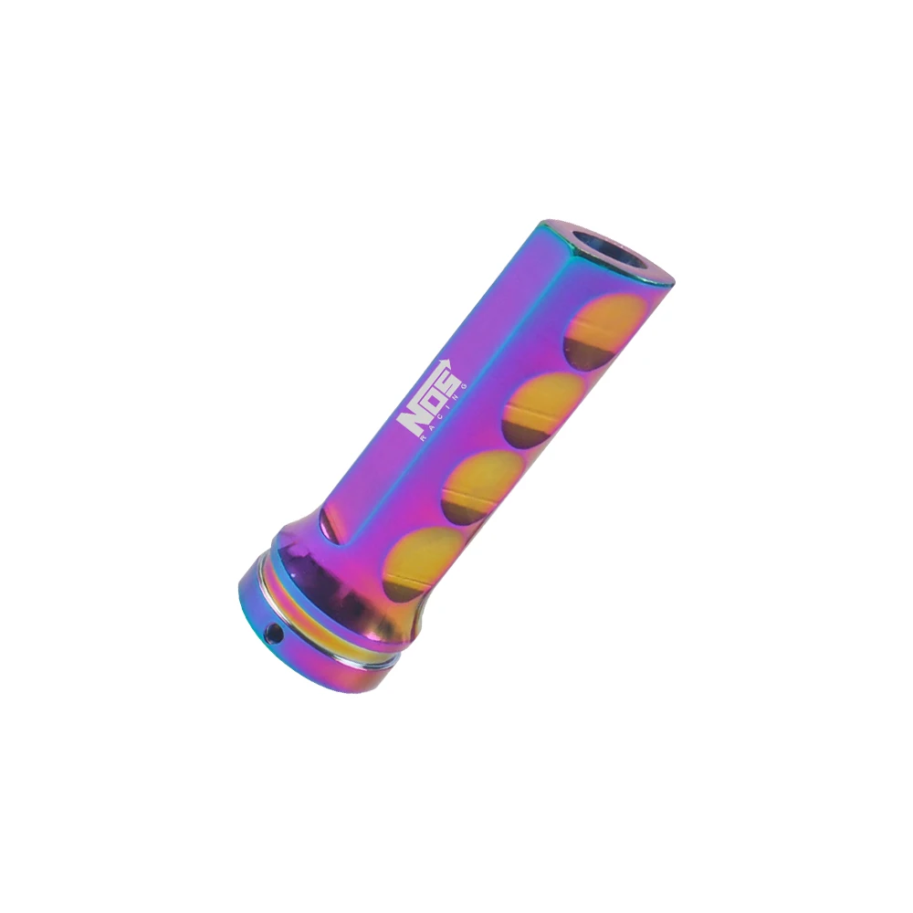JDM Car Racing NOS Style Aluminium Hand Brake Sleeve Anti-Slip Decoration Handbrake Handle Protector Cover