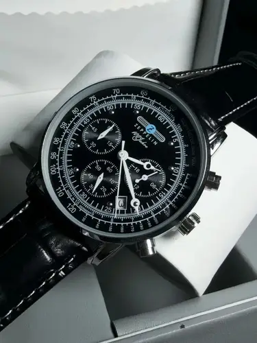 Zeppelin Airship Automatic Mens Watch Retro Business Commemorative Gift Fashion Leisure Timepiece Case New Watch - Image 6