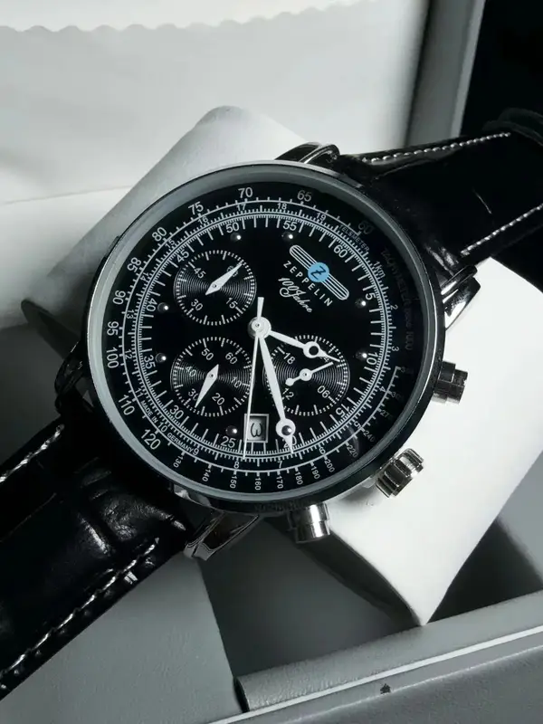 Zeppelin Airship Automatic Mens Watch Retro Business Commemorative Gift Fashion Leisure Timepiece Case New Watch - Image 6