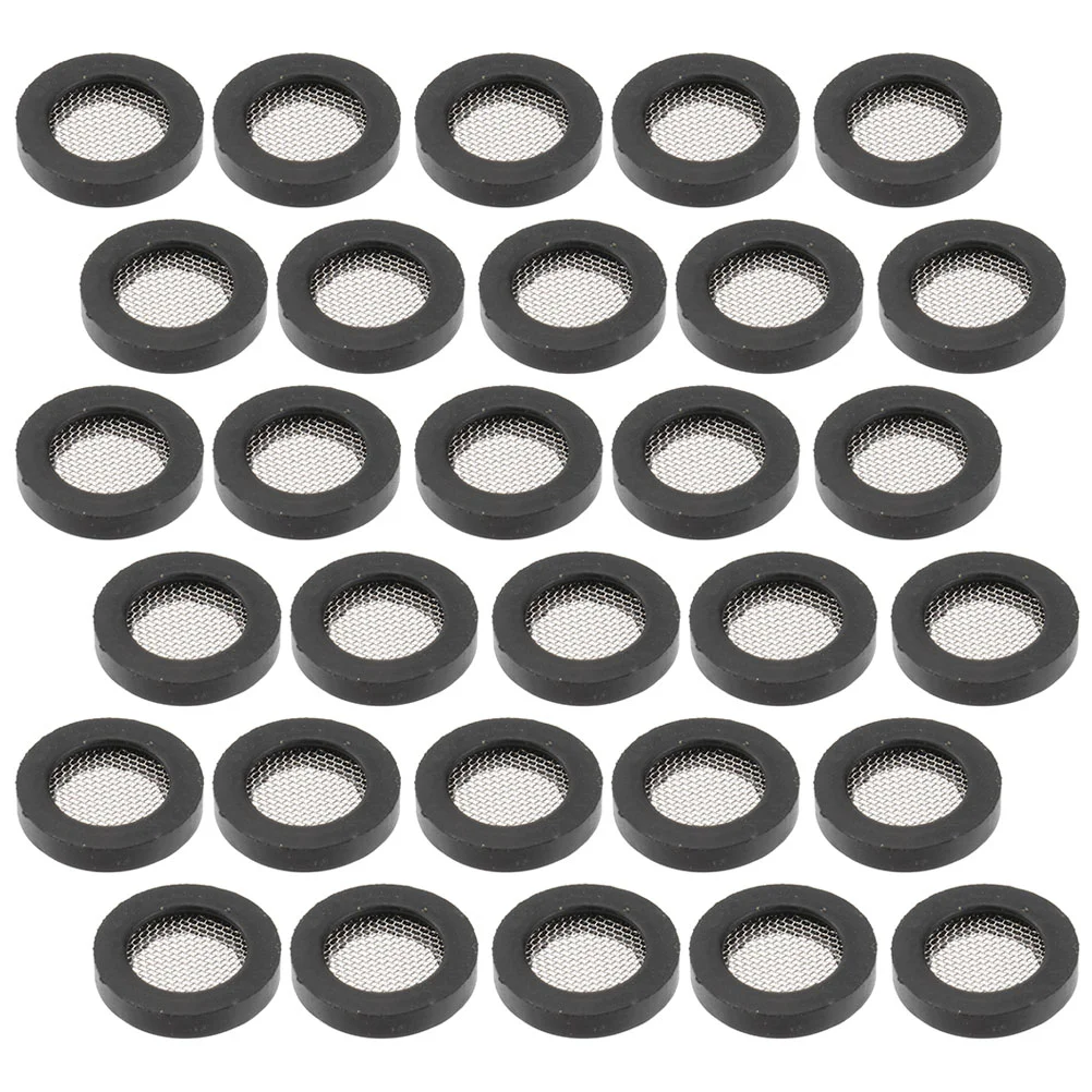 

60pcs Hose Gasket 1/2 Inch Inlet Hose Strainer Washer Hose Filter With Strainer