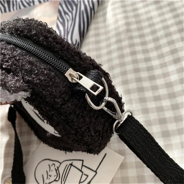 HOMEFISH Japanese Style Bag Women Cartoon Plush Shoulder Bag for Women New Crossbody Bag Small Phone&Purse Bag Bolsa Feminina 4