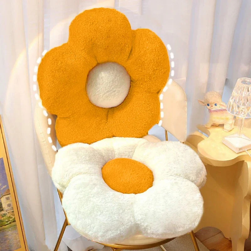 1 PCS Flower Cushions Soft Sitting Cushion Decorative Cushions Sofa Accessorie Office Seats Cushions Home Decoration