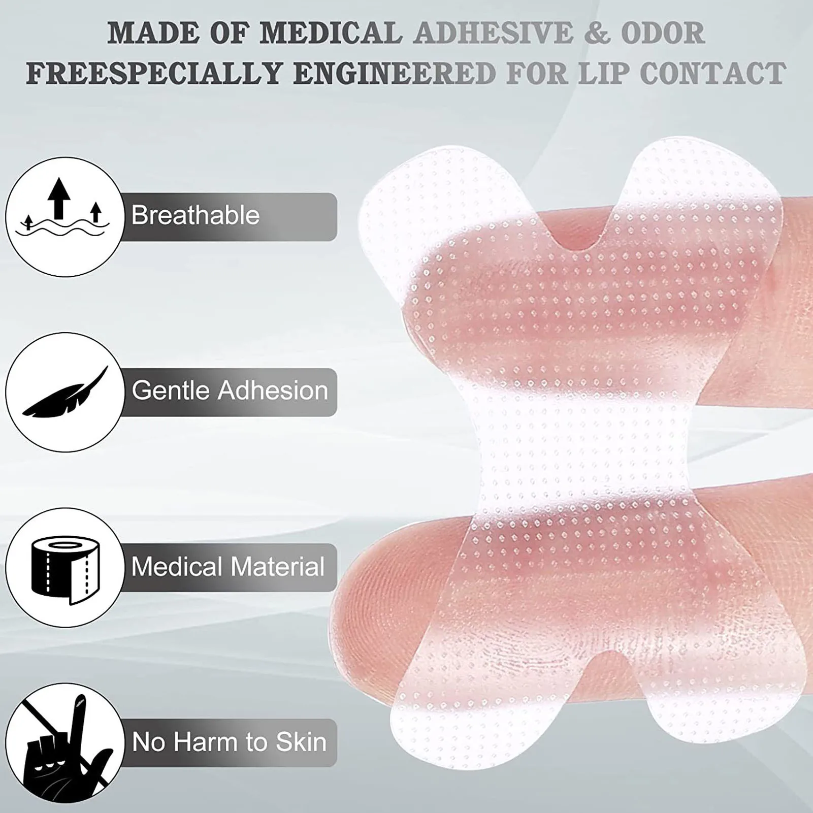 120pcs Mouth Tape for Sleeping Mouth Tape for Sleeping Keep Mouth Close Prevent Snoring Gentle Sleep Strip Sleep Mouth Strip 5