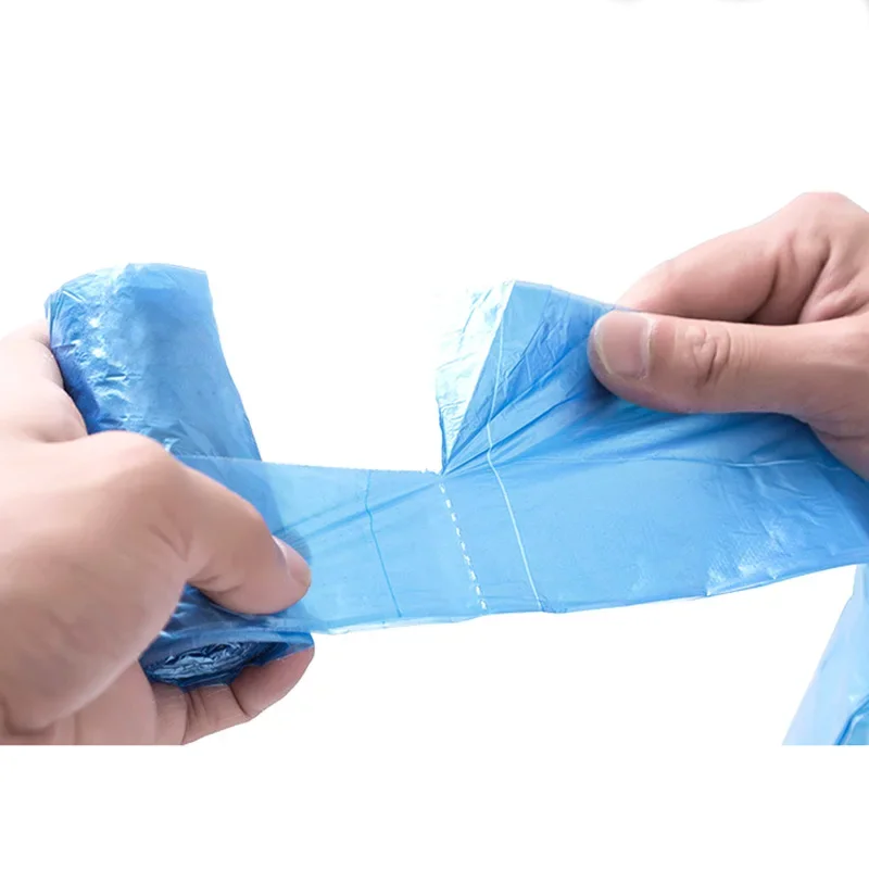 Car trash can trash bags garbage bags 20Pcs/Roll mini vest style for bedroom office desktop car kitchen bathroom
