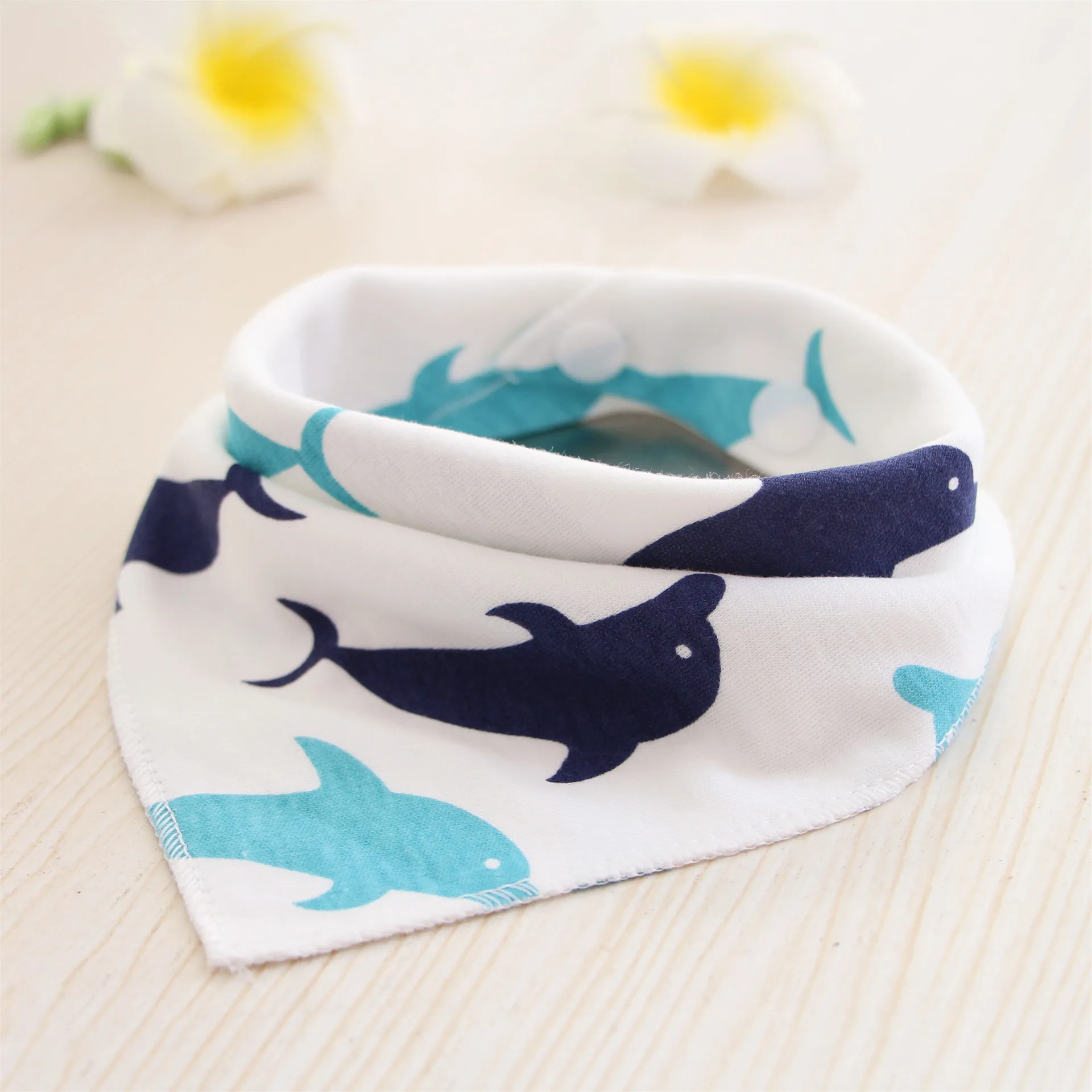 ergo baby accessories New Baby Bibs Triangle Cotton Bandana Bibs for Boys Girls Burp Cloth Baby Scarf Meal Collar Feeding Accessories Saliva Towel Baby Accessories cute	 Baby Accessories