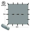 ARICXI 15D silicone coated nylon ultra light tarp Outdoor awning tarp light weight portable camping shelter sunshade tent tarp 1
