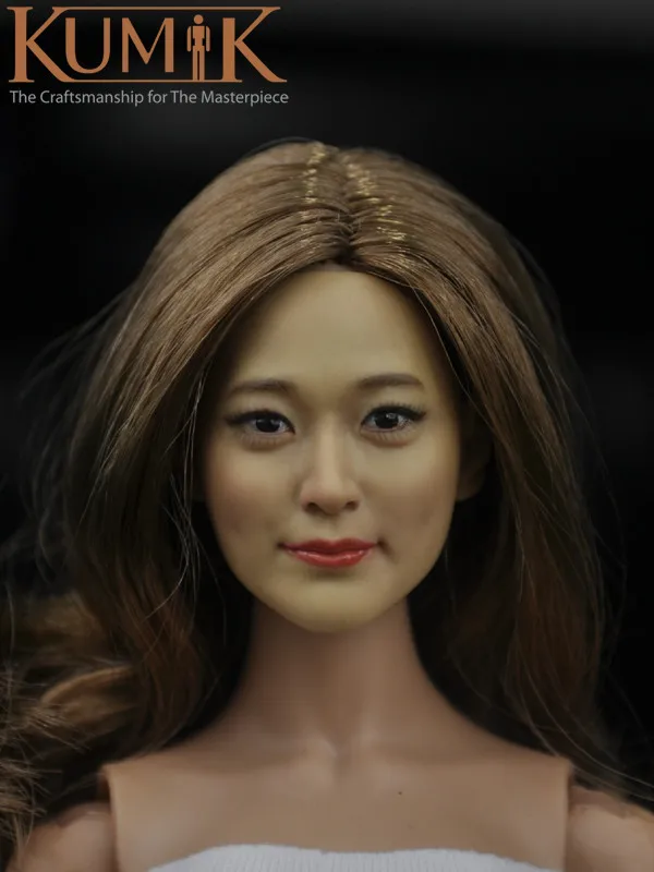 KUMIK KM KM16 1/6 Female Soldier Actress Korean Long Hair