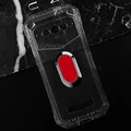 Clear Tpu A Red
