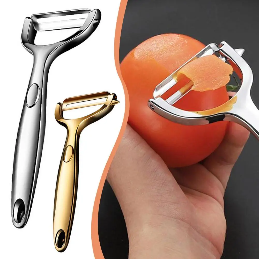 

Vegetable Peeler Stainless Steel Melon Planer Double-Head Peeler Household Multiple-Function Fruit And Vegetable Peeler