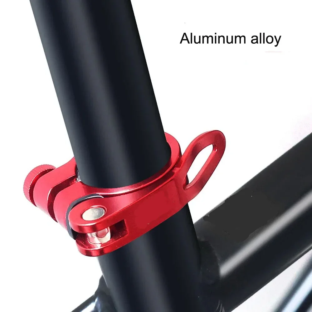 MTB Road Bike Seat Post Clamp Ultralight Aluminum Alloy 28.6 31.8 34.9mm