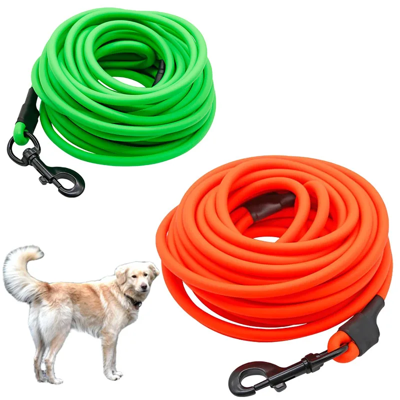 WaterproofPVCPetDogLeash5m10mSmallMediumLargeDogsLeash