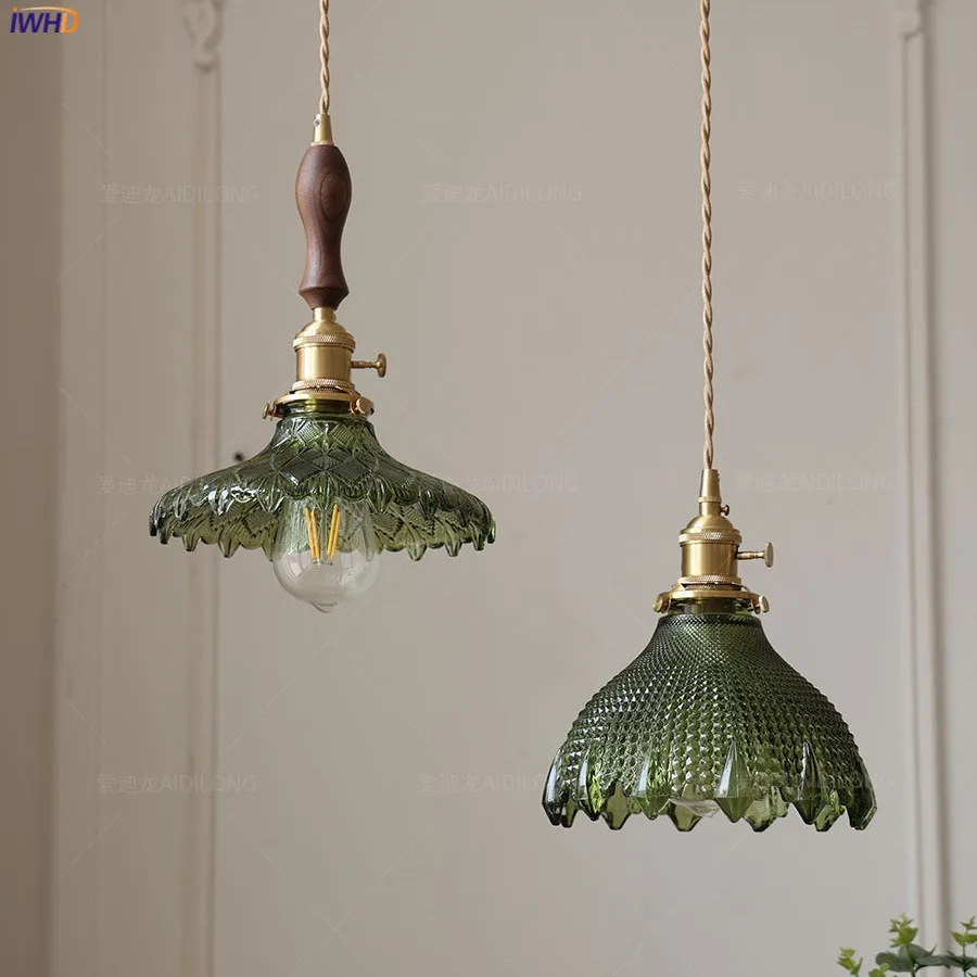 Lampada a Sospensione Vetro Klimt Verde