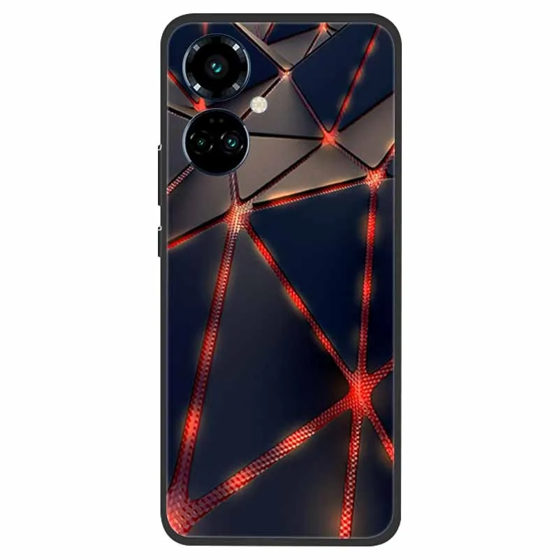 Tecno Camon 19 Shockproof Soft Silicone TPU Back Cover - Cute Design