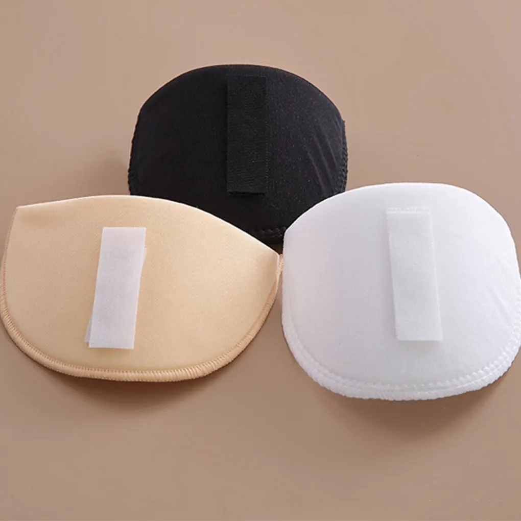 2pairs Soft Sponge Shoulder Pads for Clothes Detachable Assorted Color