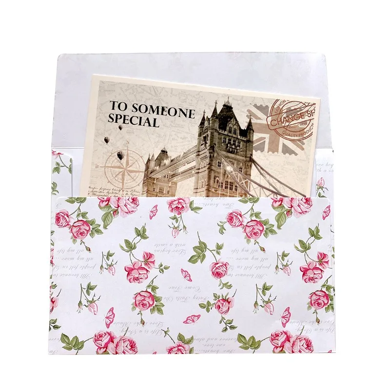 Greeting Cards Wedding Invitations Wedding Envelopes 10Pcs