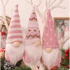 Hanging Gonk Christmas decorations, Swedish Handmade Plush Tree Ornaments 1