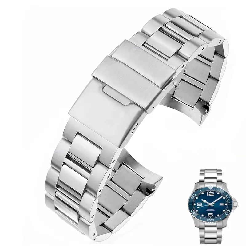 Custom Stainless Steel Watch Bracelet L3.696.4.03.6_K0002657 main image 1