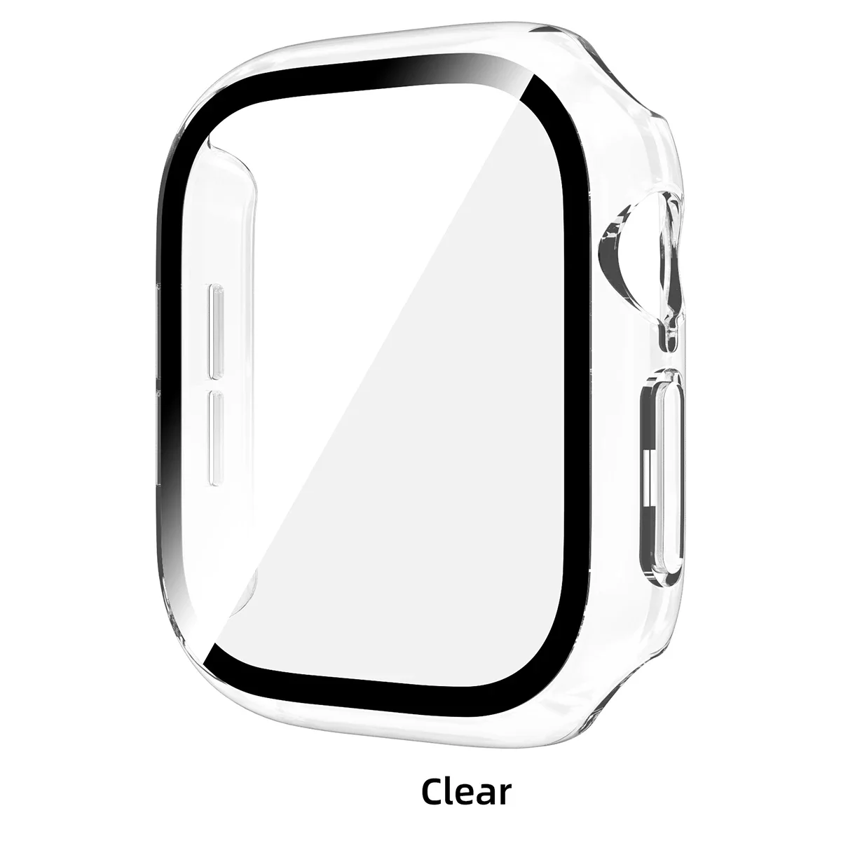 Premium Tempered Glass and Case Screen Protector with Bumper for Smartwatch Accessories