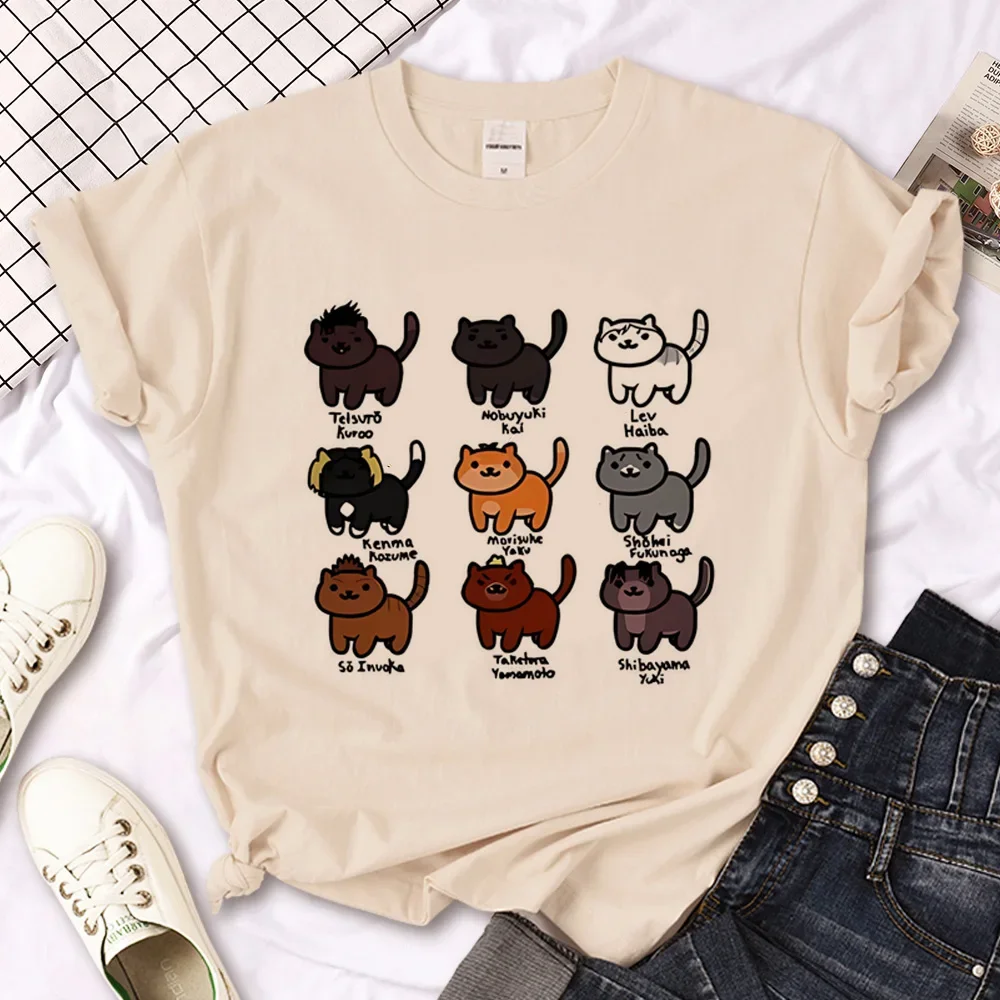 

Женская летняя футболка с принтом кота