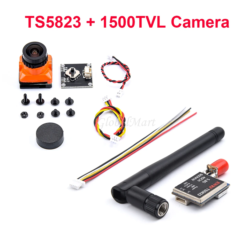 TS5823Pro 600MW 5.8GHz Video 40CH Transmitter And CMOS 1/3 1800TVL Mini