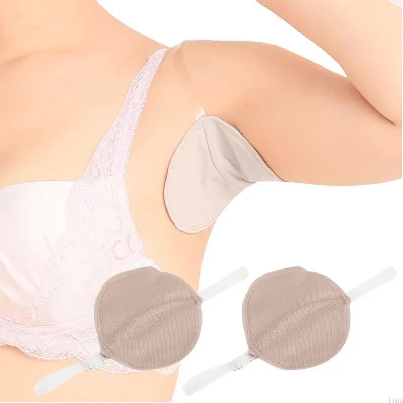 Underarm Sweat Shield Pad washable Armpit Sweat Absorbing Guards Shoulder Strap