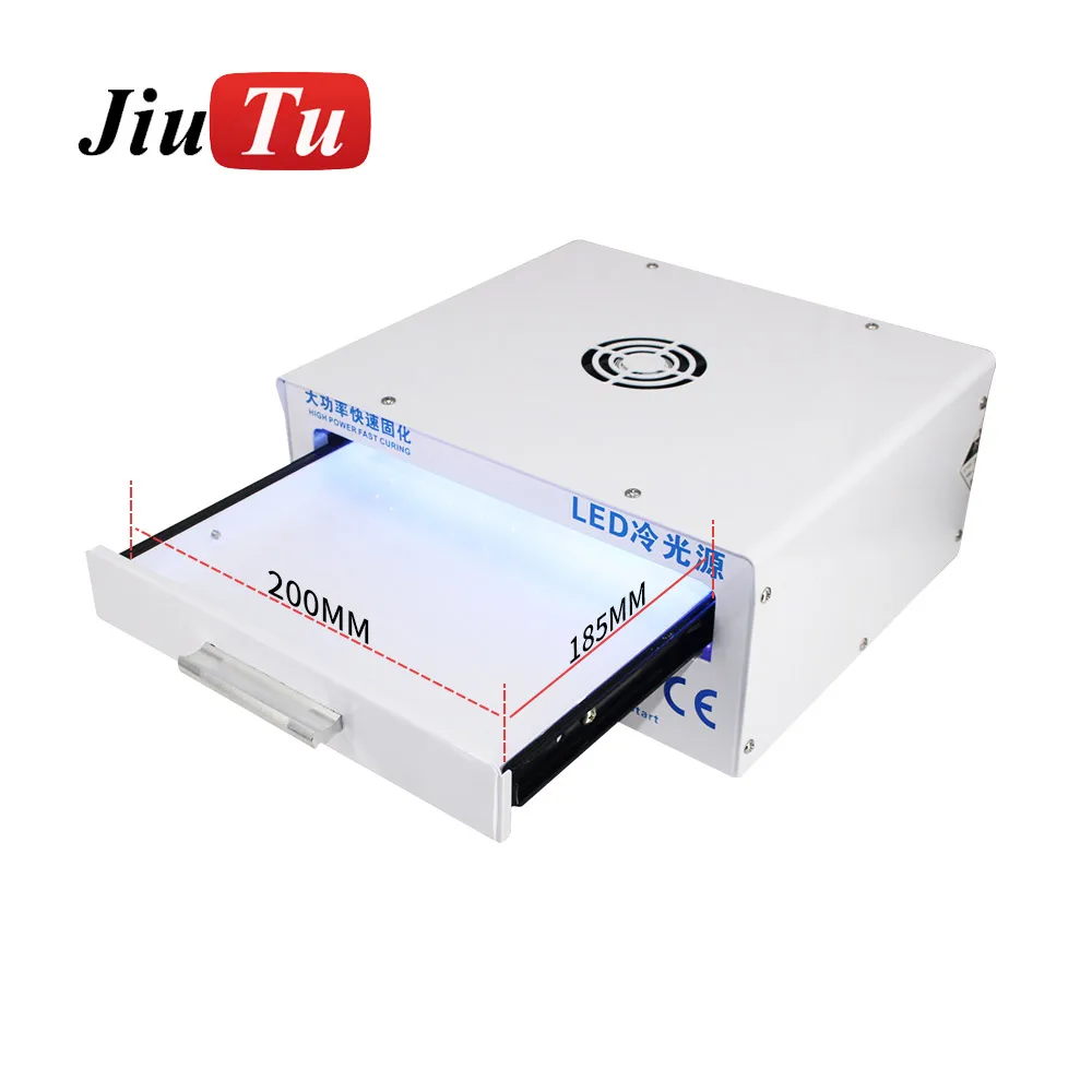 Small UV Curing Box For iPhone 14 14Promax 13Pro Max 13Mini  Front Glass Flat  And Curved LCD Screen Repair