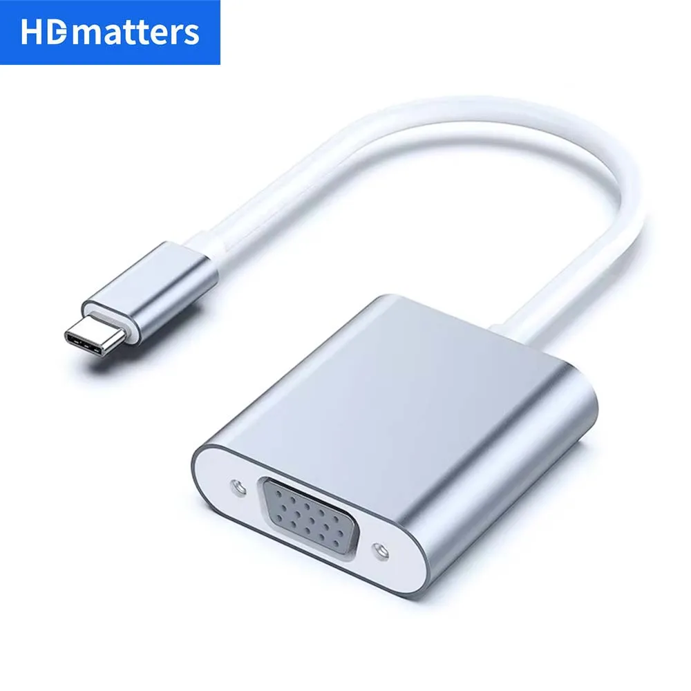 USB C to VGA cable for Iphone 15 pro USB Type C to VGA