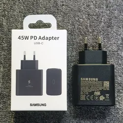 45W PD Super Fast Charging Adapter - Black - Charger Only