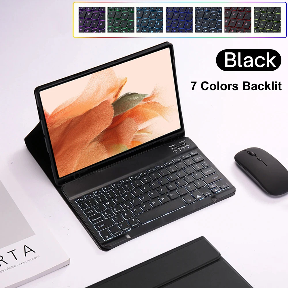 12.4 Inch Detachable Keyboard Tablet Case Cover