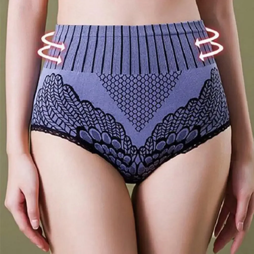 Seamless Panties Women High Waist Underwear Breathable Pant Lingerie Body Shaper