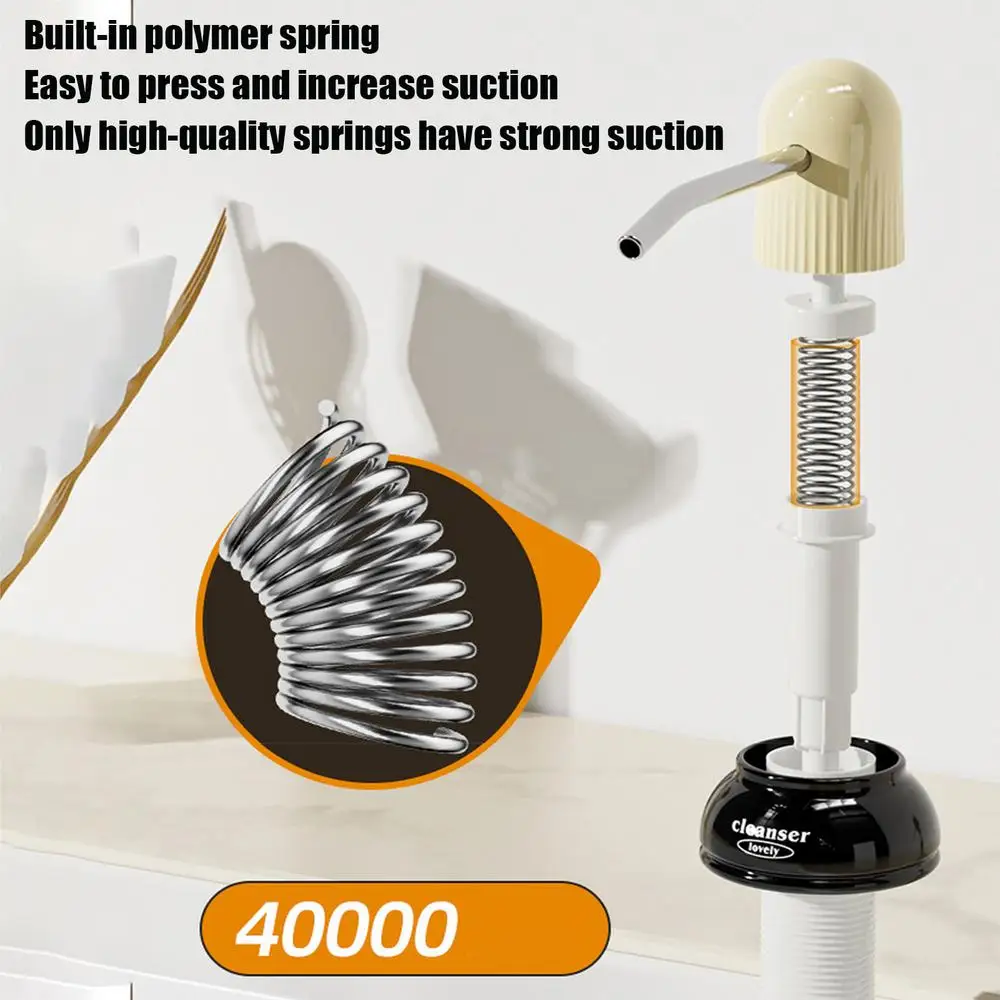 Description Picture 5 of itemSoap Dispenser Extension Tube Kit Kitchen Sink Liquid Soap Dispenser Bathroom Lotion Detergent Hand Press Pumps