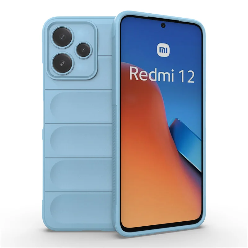 Funda compatible con Xiaomi Redmi 12, compatible con Xiaomi Redmi 12 4G  23053RN02A, carcasa de soporte compatible con Xiaomi Redmi Note 12R 5G