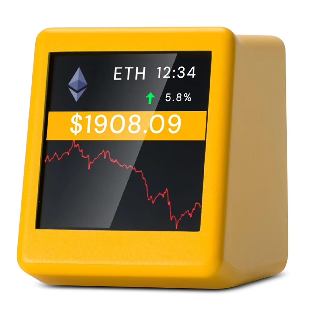 CCDD New 2.4G WiFi Crypto Tracker Crypto Price Displayer 300 Major Cryptocurrencies Can Be Switched Freely for NerdMiner C 1