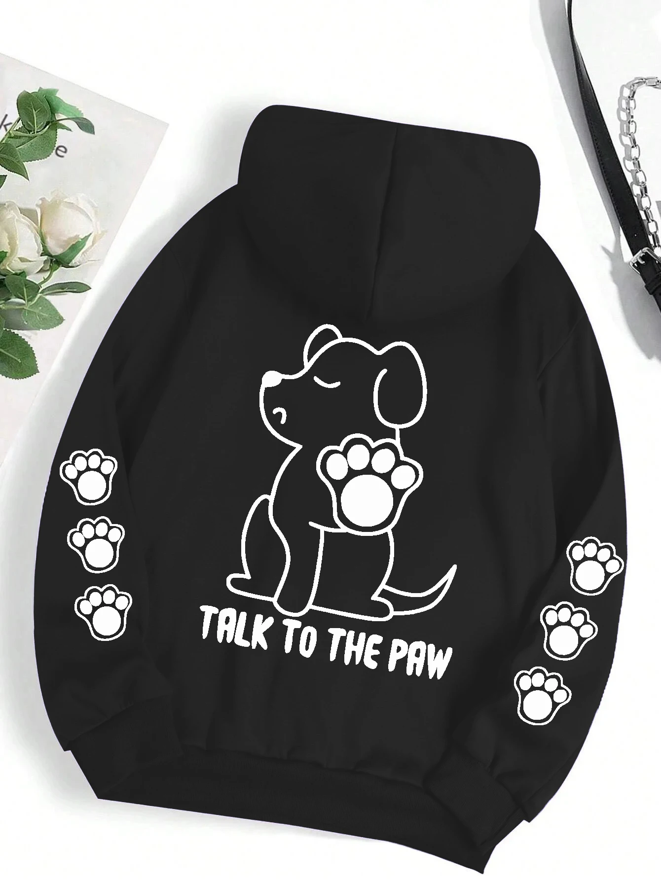 Talk To Paw Hoodie 10