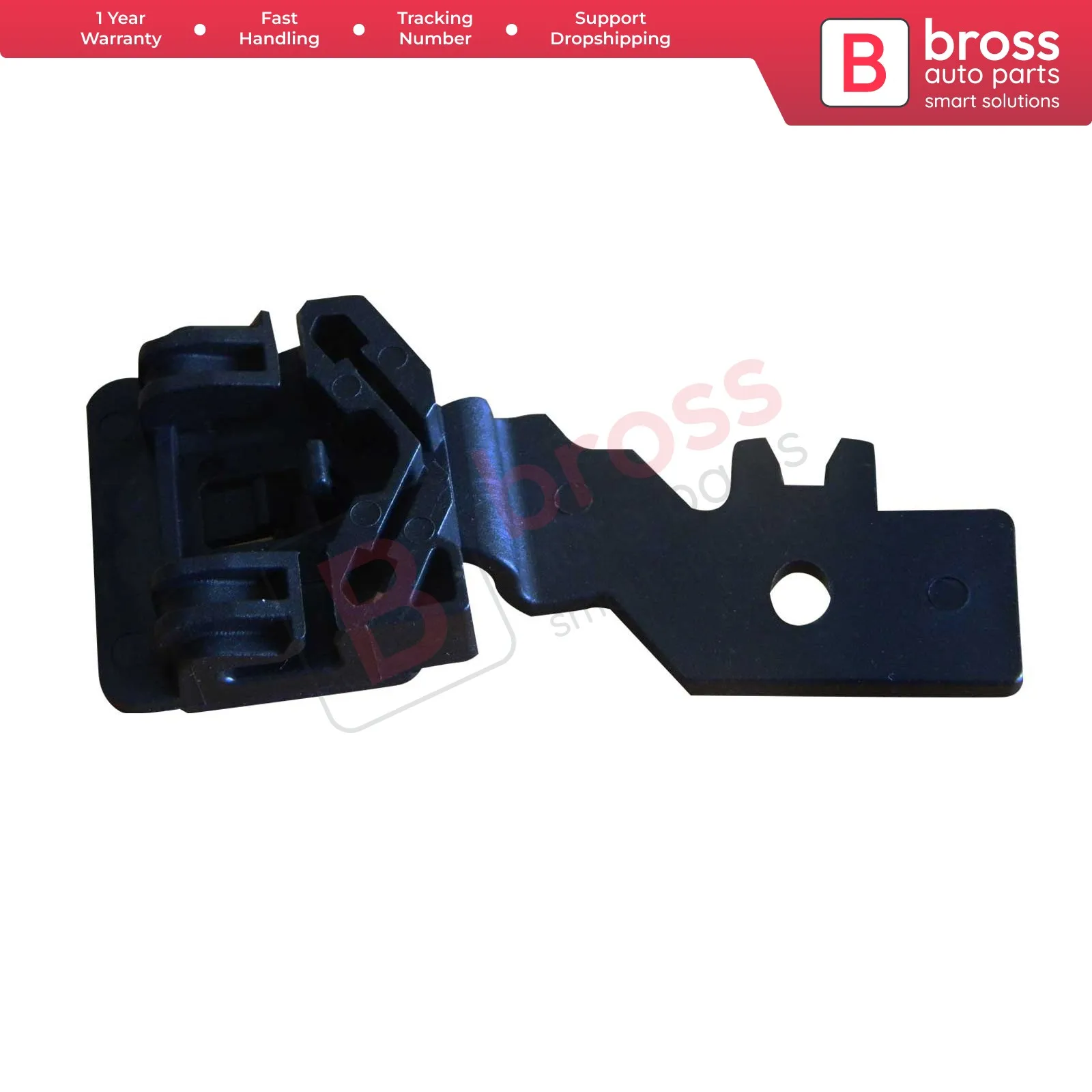 

BWR803 Electrical Power Window Regulator Clip 1 Front Left Door for Nissan Primera P12 2002-2008 Qashqai J10 2007-2010