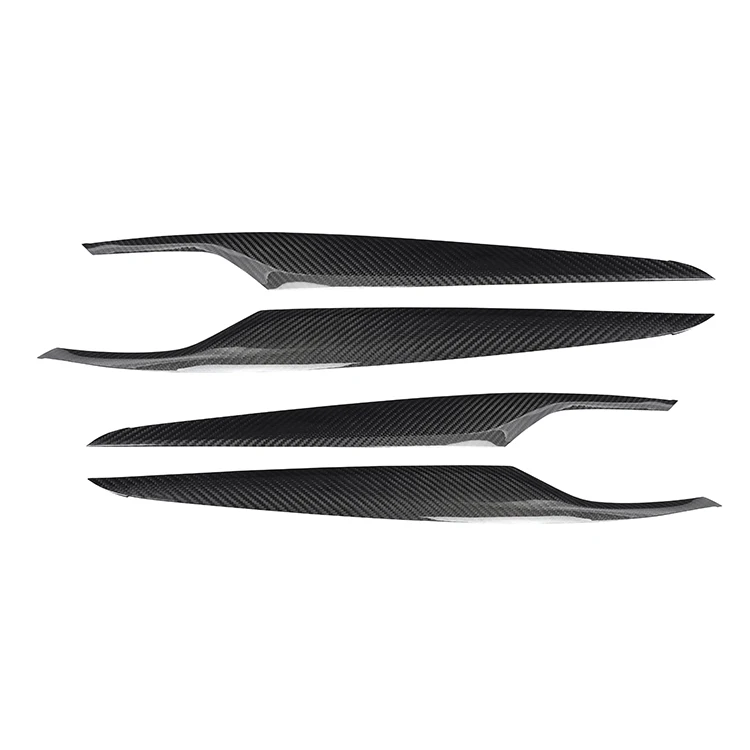 

ES Real Dry Carbon Fiber Interior Trims 4 PCS For BM 5 Series G30 G30 G31 G38 6 G32 GT Inner Door Trims