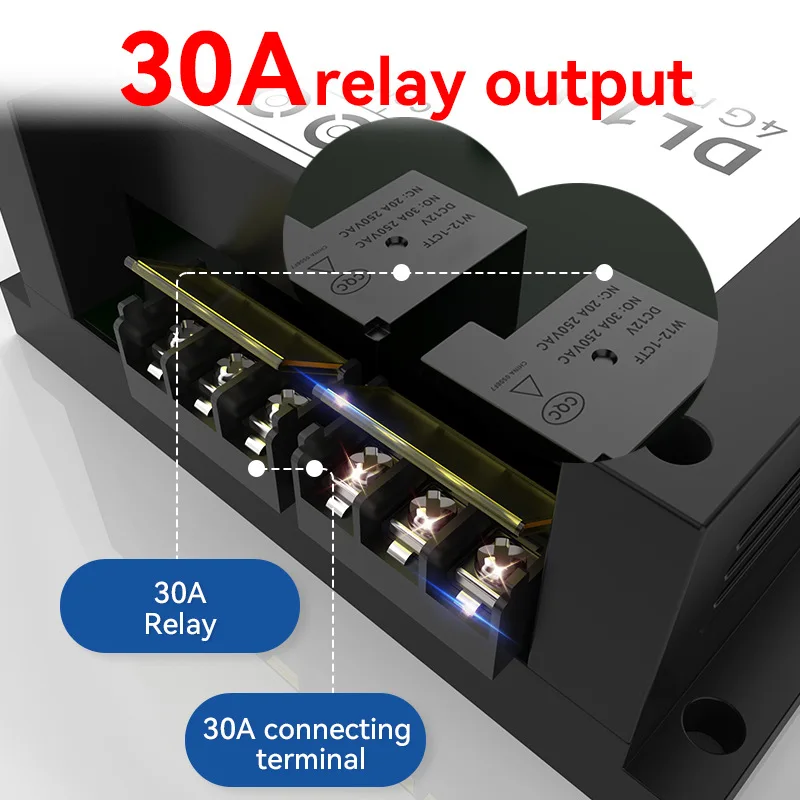 Sensor de Temperatura com Alarme de Desligamento Controlador de Relés Sim Sms Chamada Controle Remoto Zer Aplicativo 4g Dl1-wlte-t Rs232 - Image 3