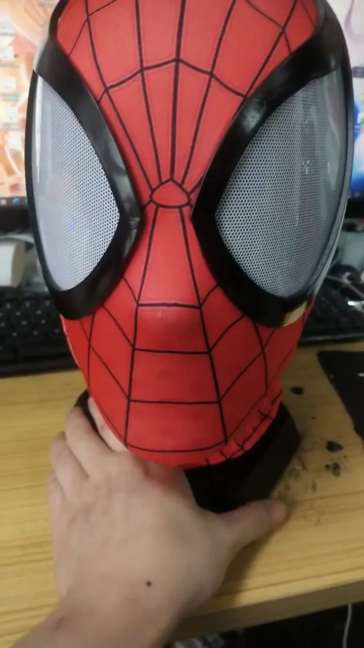 カスタマイズされた究極のスパイダーマンマスク、3Dプリントされた