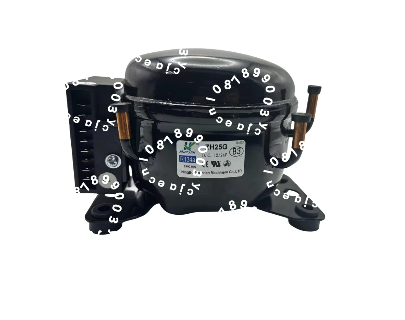 Brand new compressor 12v24 volt 12 volt car freezer outdoor refrigerator DC compressor ZH25G 35G 2