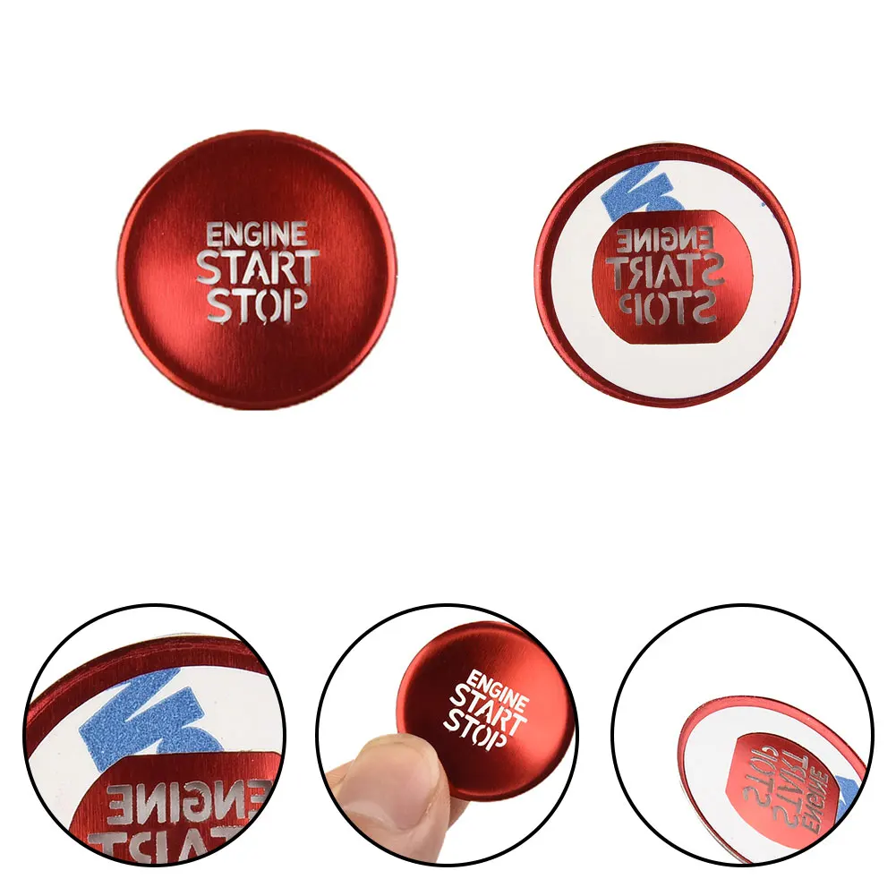 

Car Start Stop Engine Push Button Cover Ring For Hyundai Tucson 2022-2023 Sticker Car Styling Accessories