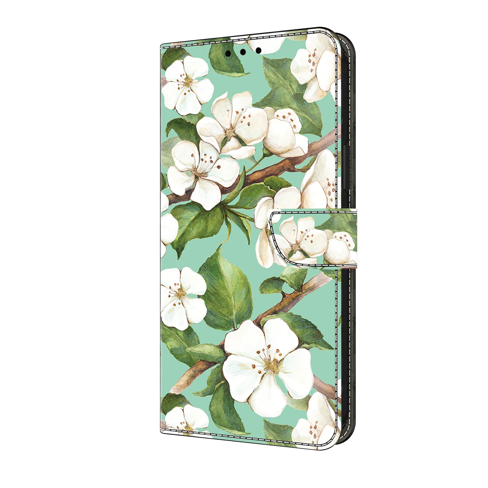 3D Pattern Wallet Flip Leather Cover Case