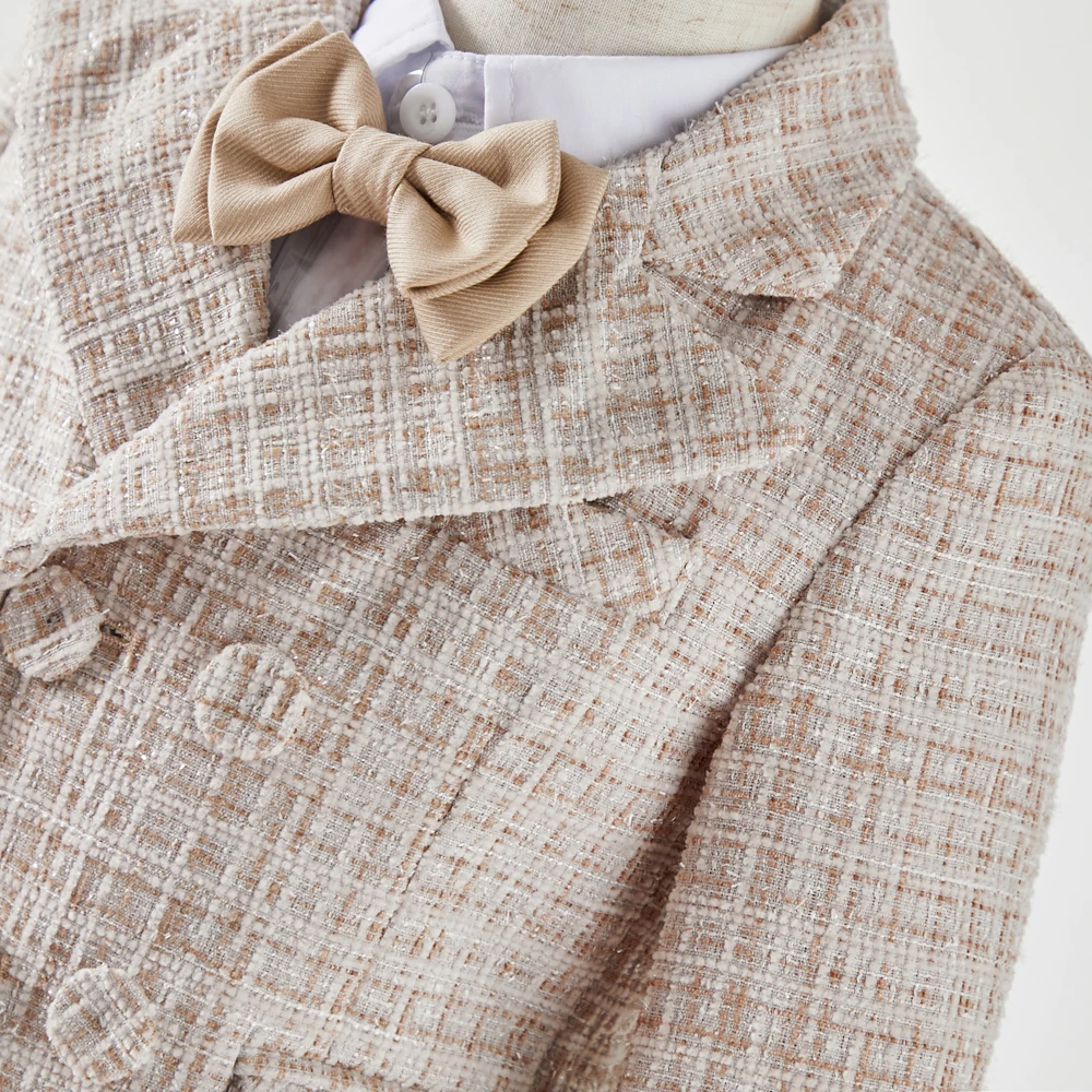 Boys Suits Boy Suit For kids Slim Fit 1-4 Year Birthday Formal Suit Set