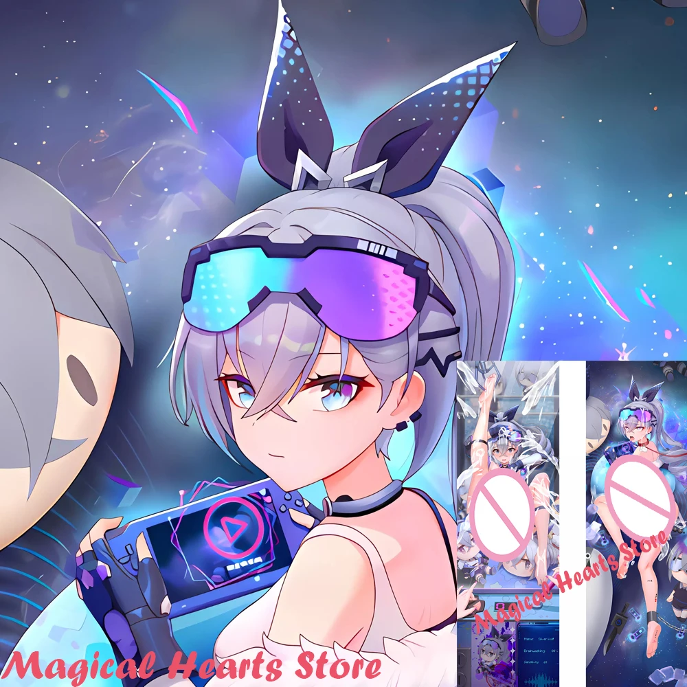 

Dakimakura Anime Silver Wolf Honkai:Star Rail Double-sided Print Life-size Body Pillow Cover Bedding Gifts